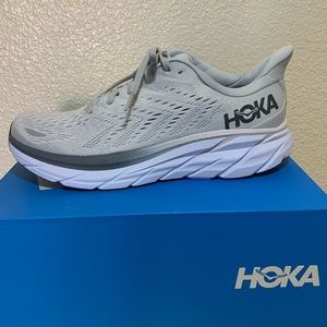 HOKA Men's Clifton 8 Running Shoes / Size 10D Lunar Rock Nimbus Cloud